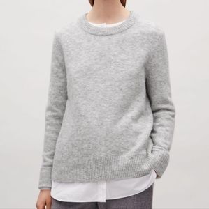 NWT Cos alpaca crewneck sweater